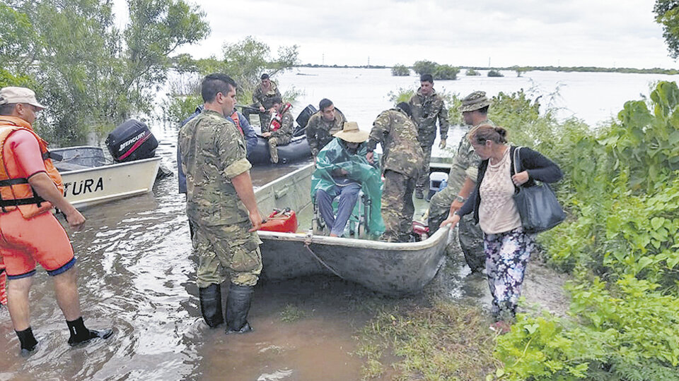 Entre RÃ­os es una de las provincias afectadas por las inundaciones.