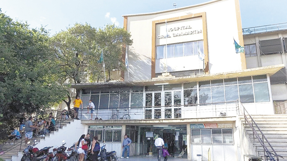 El Hospital Interzonal San Martín, de La Plata.