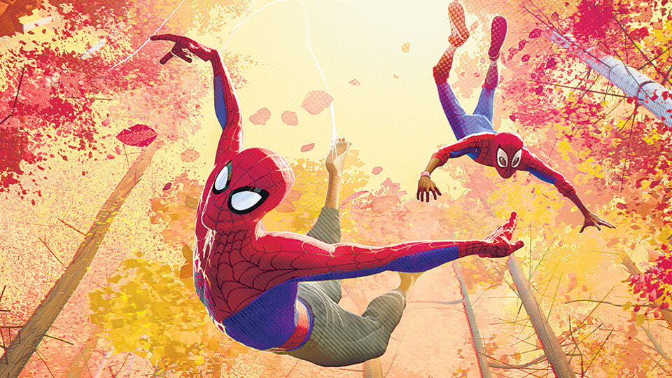 Las bondades del viejo dibujo animado | Spiderman: un nuevo universo viene  de ganar un Globo de Oro | Página12