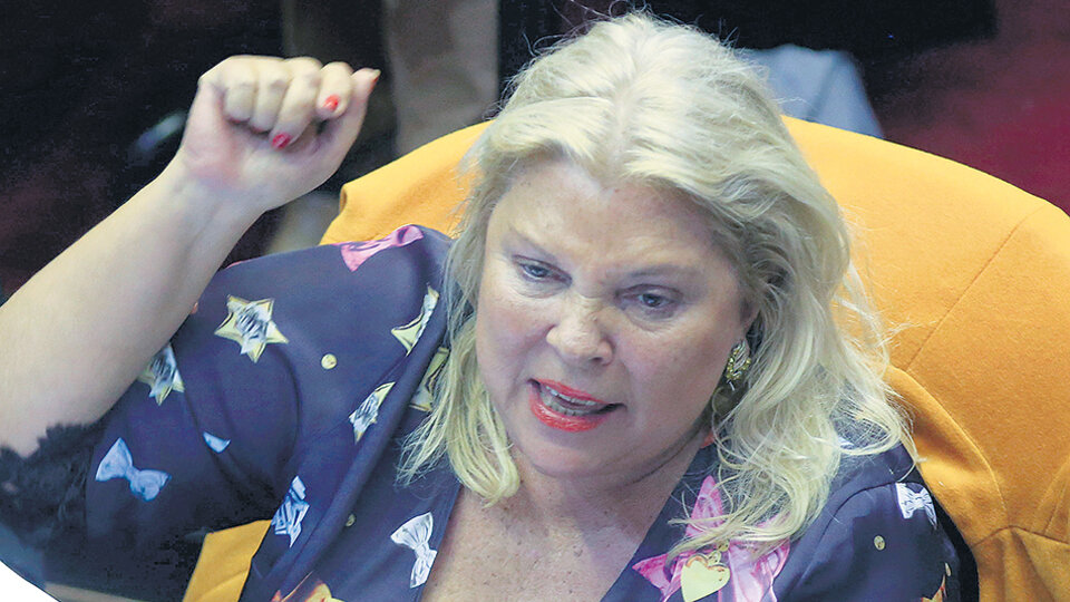Elisa Carrió intenta blanquear escuchas ilegales que recibió âanónimamenteâ.