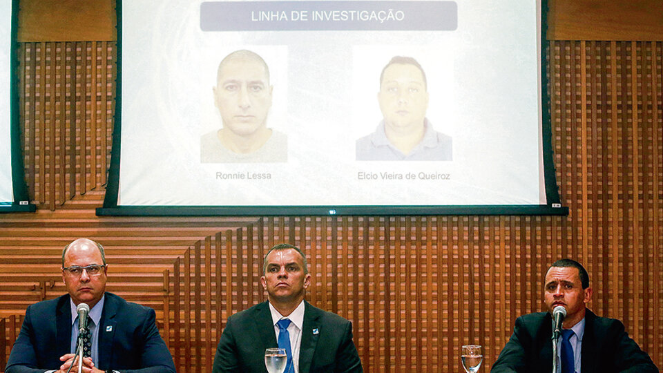 El gobernador de RÃo, Wilson Witzel, informó sobre los detenidos en el caso Marielle Franco.