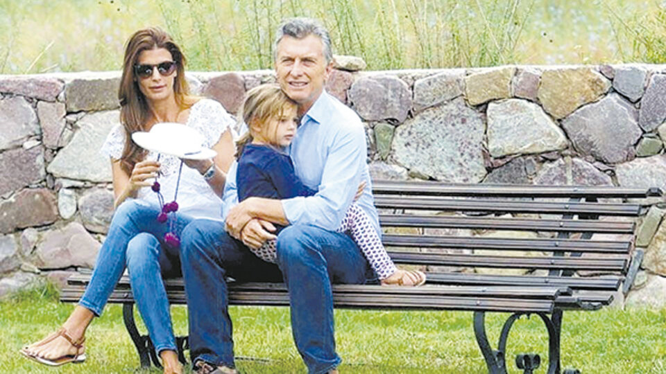 Mauricio Macri y su familia de nuevo de vacaciones.