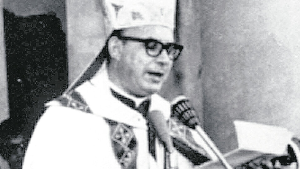 El obispo riojano Enrique Angelelli.