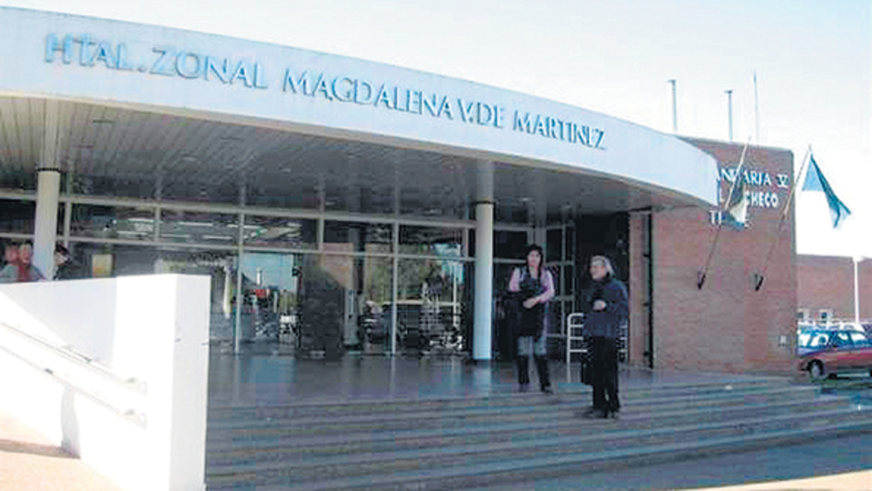 El hospital de Pacheco, donde fue internada la nueva vÃctima del aborto ilegal.
