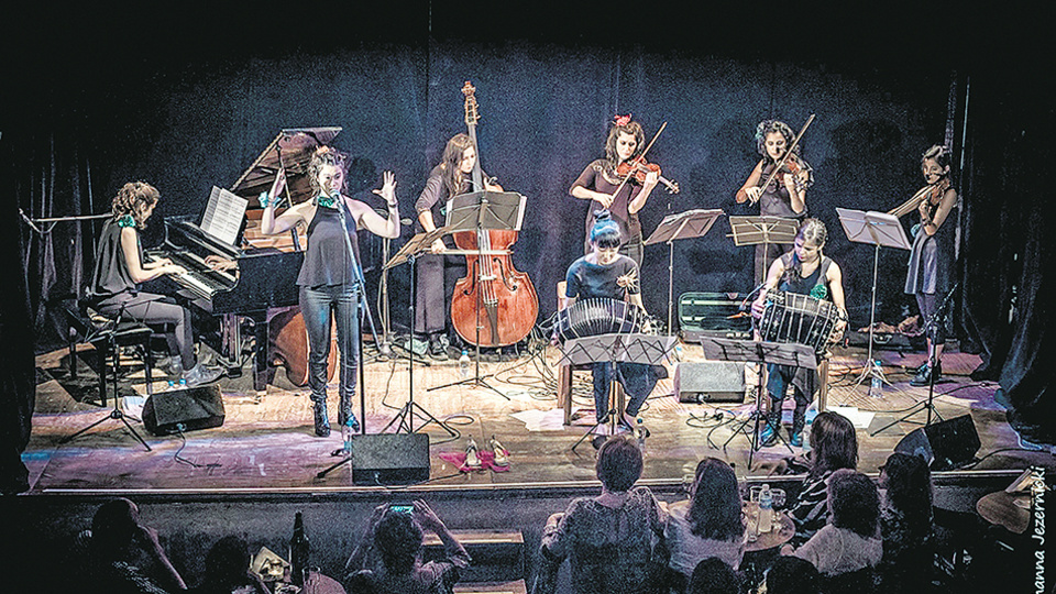 Las integrantes de La Rantifusa encuentran en la orquesta un espacio para plantarse.