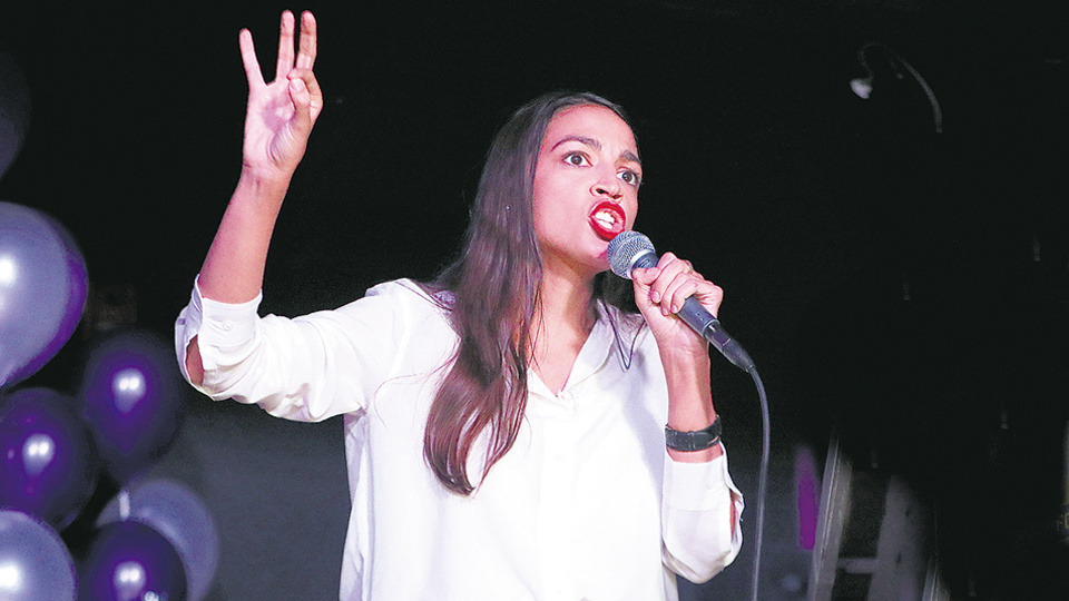 Ocasio-Cortez, diputada nacional por la ciudad de Nueva York, agradeció la comparación con Evita.