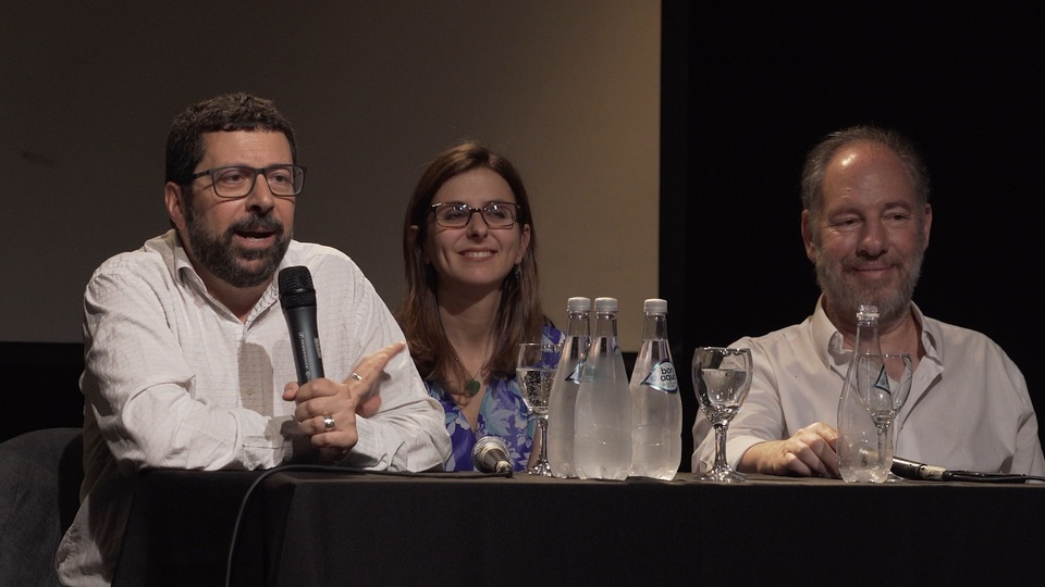 La redacción con los socixs de Página/12