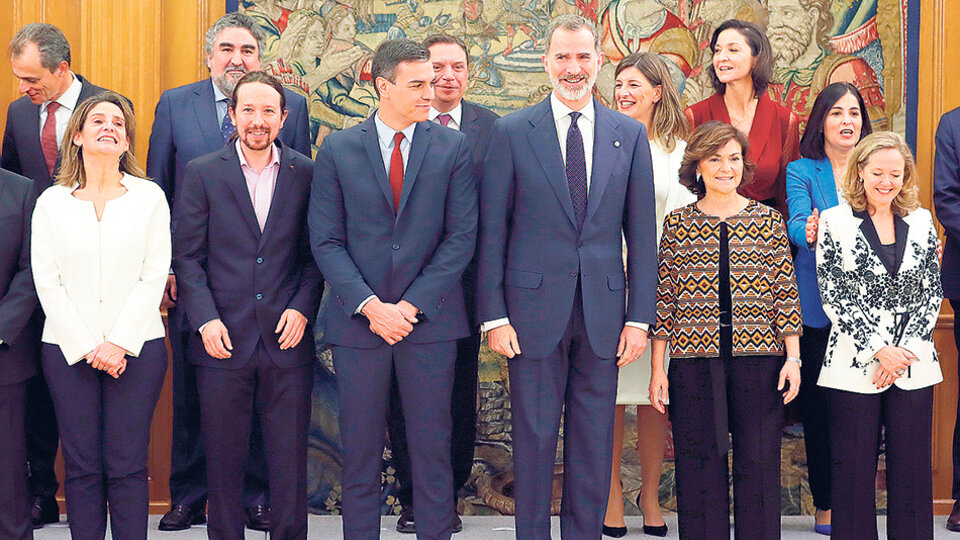 España: la coalición de izquierda llegó a La Moncloa
