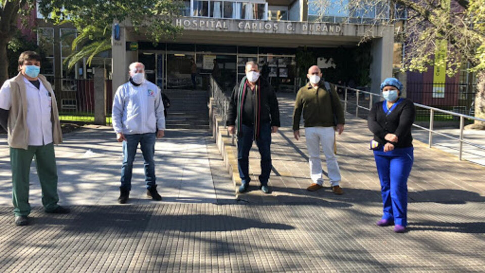 Coronavirus el hospital Durand trabaja a "cama caliente" Según el