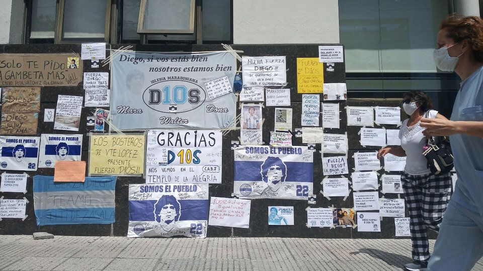 Maradona: "Diego es muy difícil, intentamos ser más fuertes que él"