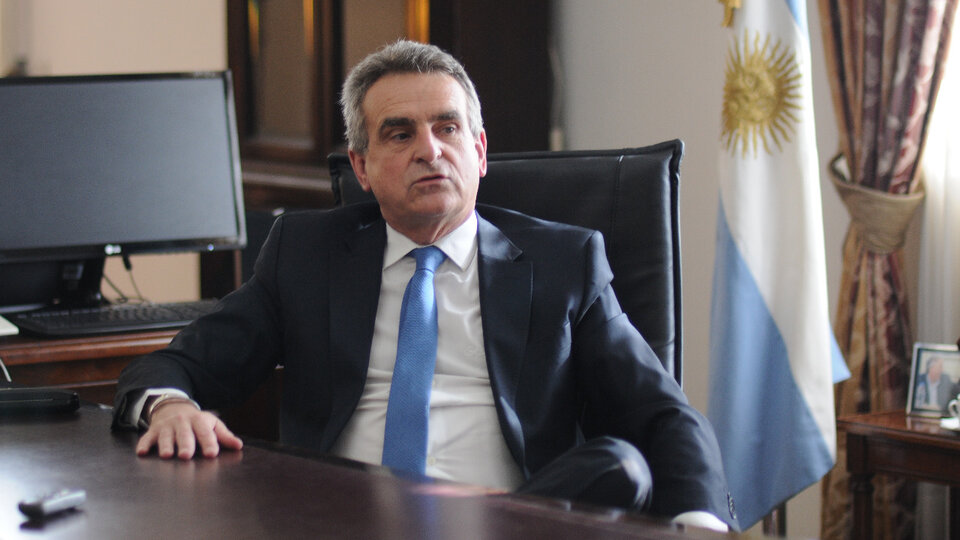 Agustín Rossi, ministro de Defensa. (Fuente: Guadalupe Lombardo)