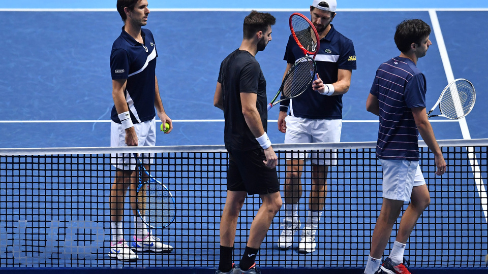 Zeballos-Granollers avanzaron a semifinales con el español lesionado