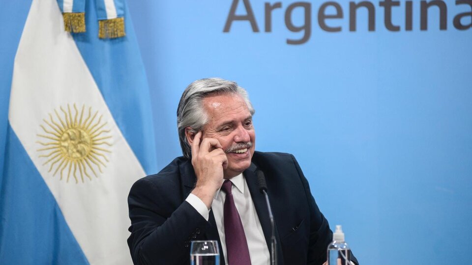 Alberto Fernández anunció la llegada del presidente de la República …