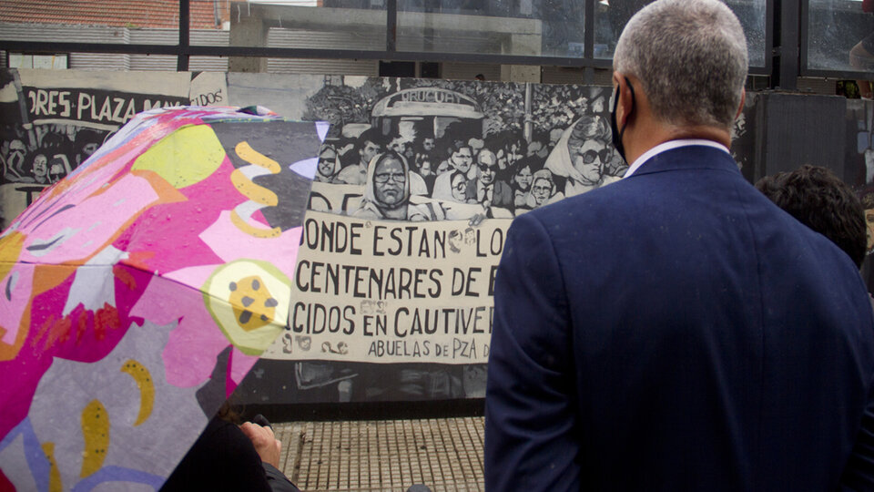 La estación Rivadavia es la estación de la Memoria A 45 años del