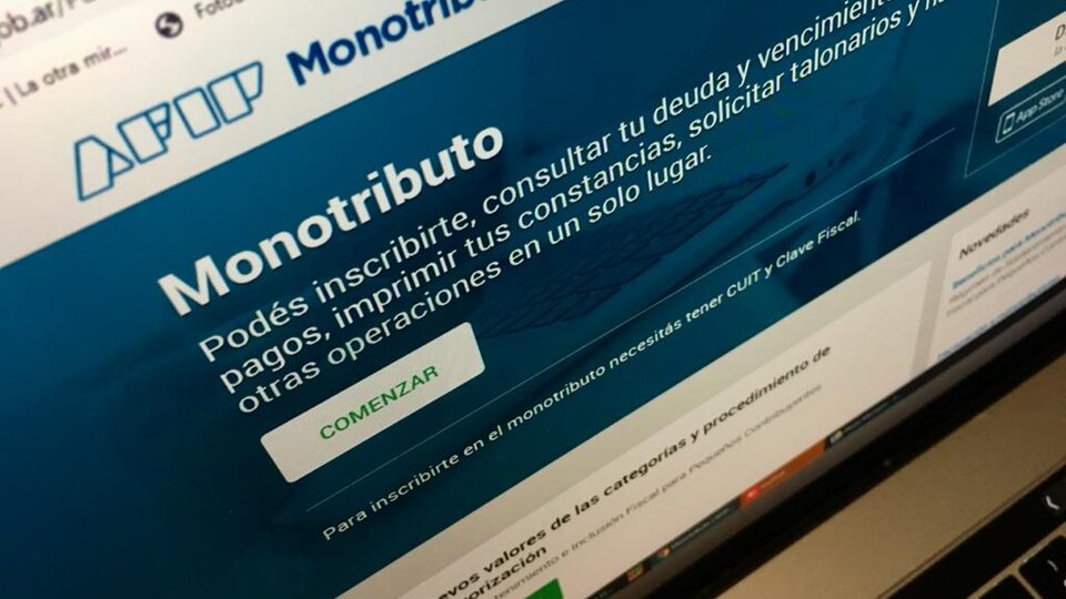 El Gobierno prorrogó el vencimiento del monotributo... | Página12