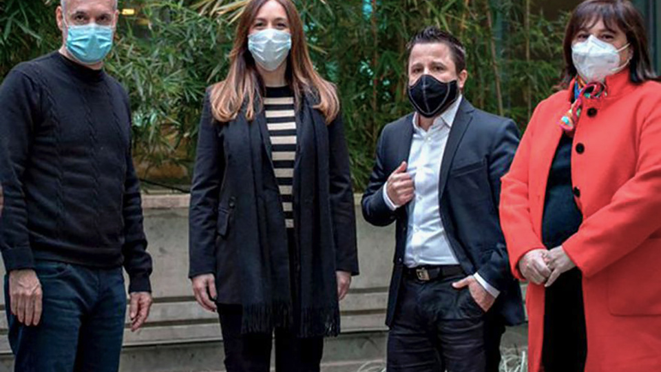 Horacio Rodríguez Larreta y la primera foto con sus candidatos a diputados por la Ciudad | El jefe de Gobierno porteño en campaña post thumbnail image