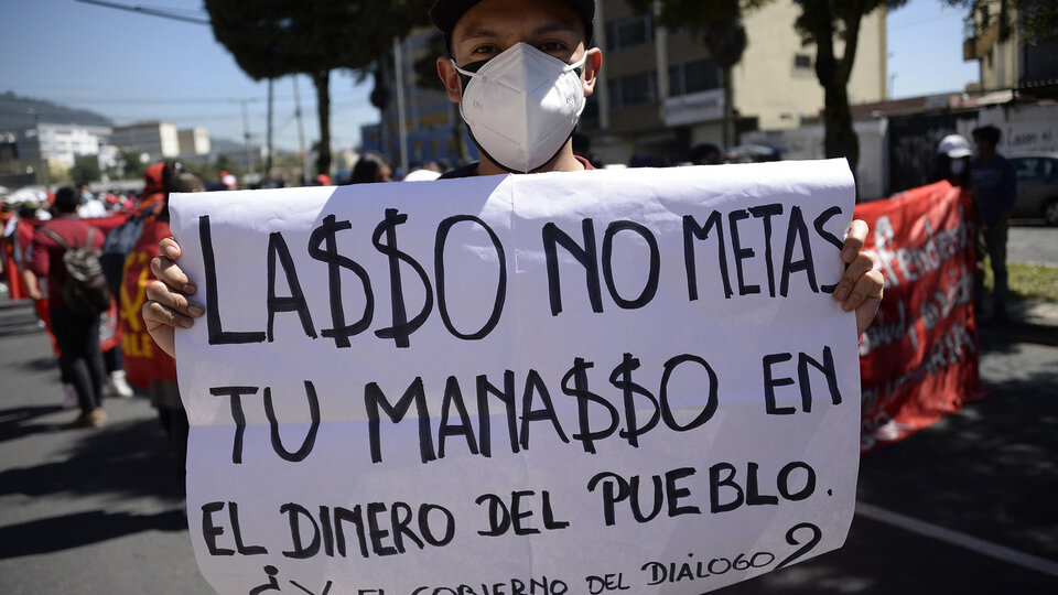 El FMI y Lasso acuerdan la receta para Ecuador | Las políticas neoliberales  del exbanquero | Página12