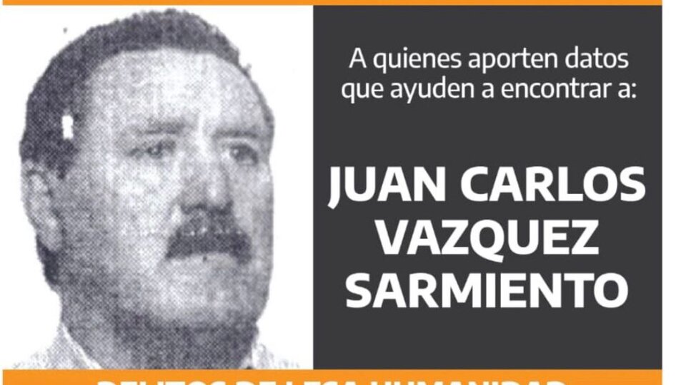 Fue detenido el represor Juan Carlos Vázquez Sarmiento | Llevaba casi 20 años prófugo post thumbnail image