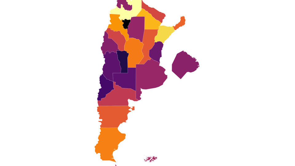 Elecciones 2021: en qué provincia fue más gente a votar | El mapa de la participación electoral en todo el país