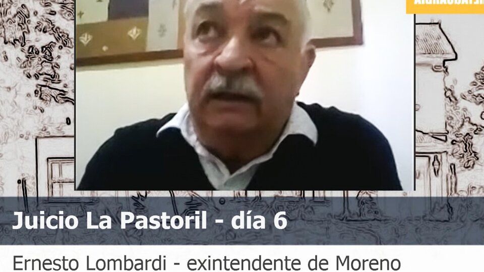 Ernesto Lombardi y el estremecedor recuerdo de la primera exhumación de la democracia | El exintendente de Moreno dio su testimonio en el juicio por la masacre en la Quinta La Pastoril