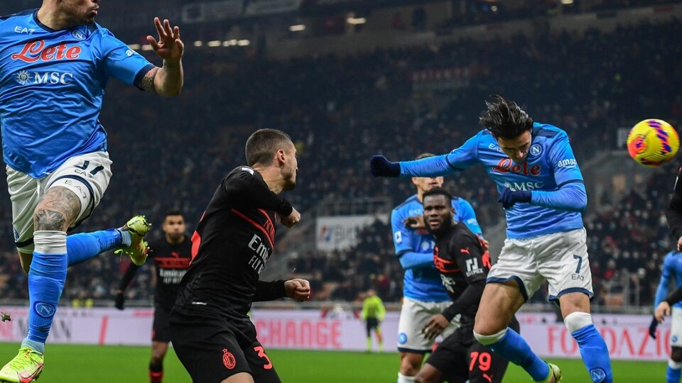 Italia Serie A: il Napoli batte il Milan |  Southern vince 1-0 e passa al secondo turno dopo il 18°