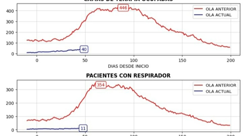 Before the arrival of Ómicron: the shocking pictures that show the relationship between the increase in cases, hospitalizations and deaths |  The effect of vaccines