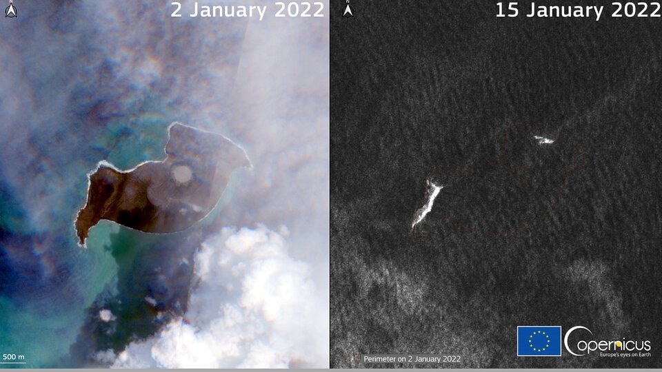 Isoliert Tonga nach Vulkanausbruch |  Neue Wellen entdeckt