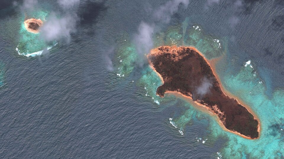 L’éruption du volcan Tonga a dépassé la puissance de la bombe atomique |  Il a également été ressenti en Alaska, à 9 000 kilomètres de là