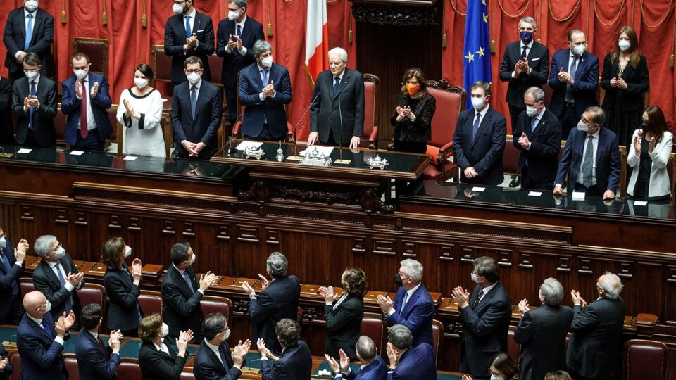 Sergio Mattarella: “La dignidad debe ser el eje de la nueva Italia” | El presidente juramentó un nuevo mandato 