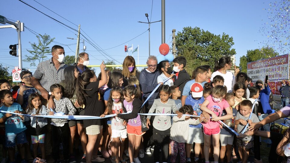 Mayor Julio Zamora inaugurated a new public space in the municipality of Tigre |  with a family event