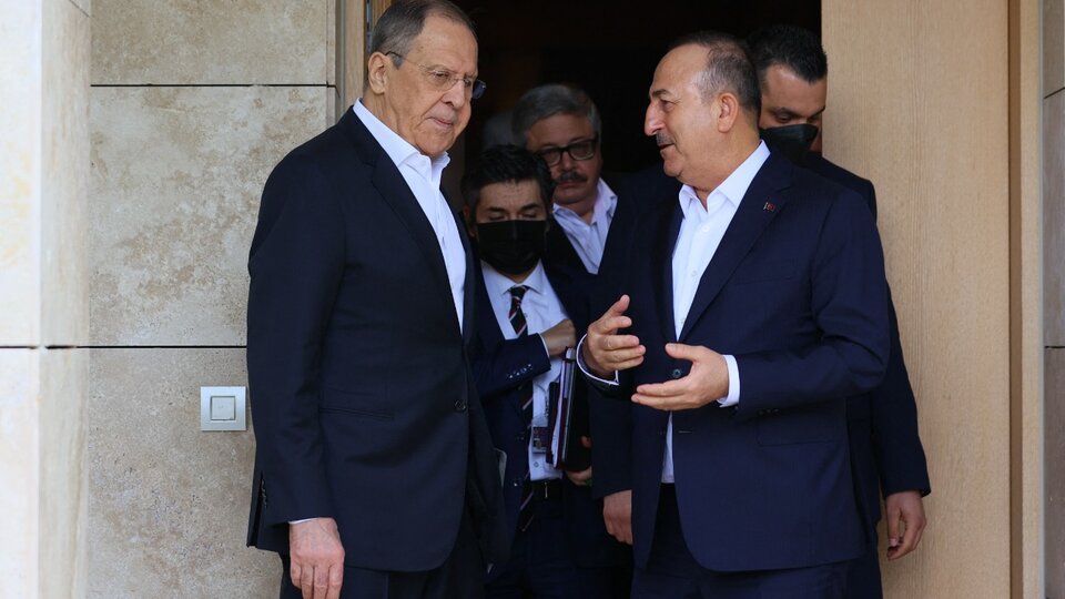 Russland und die Ukraine einigen sich nicht auf einen Waffenstillstand, Kiew |  Das Treffen der Außenminister beider Länder fand in der Türkei statt