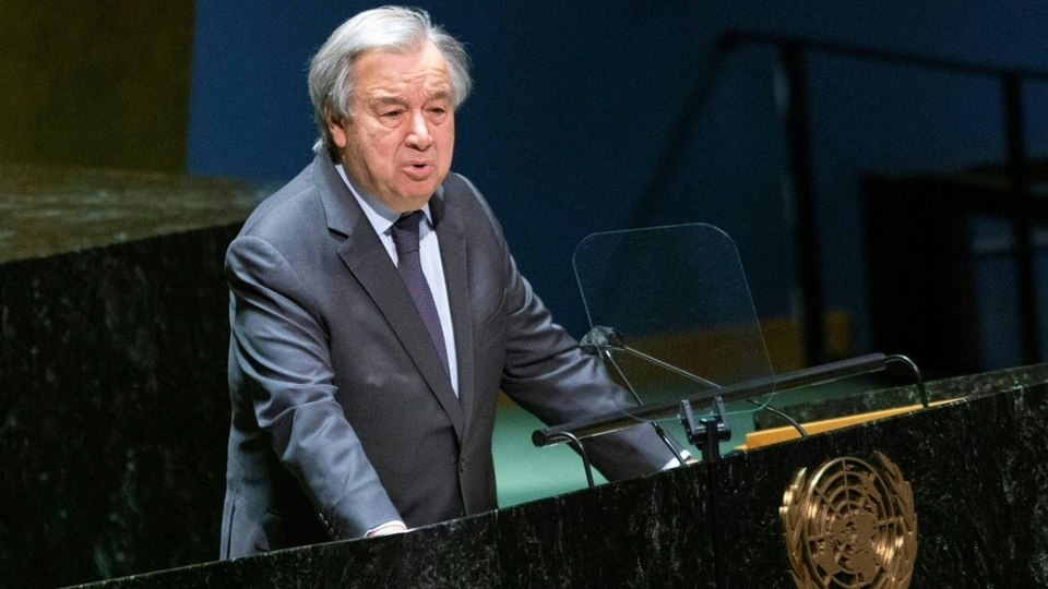 Guterres, secretario general de la ONU, pidió a Rusia que detenga la guerra.