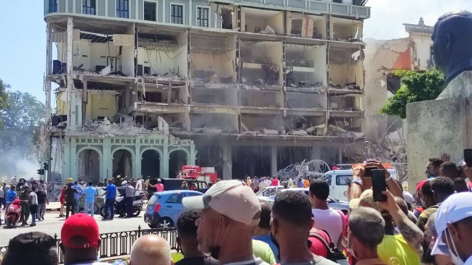 Cuba: Hotel in Havana collapses due to explosion |  Many were killed, missing or injured