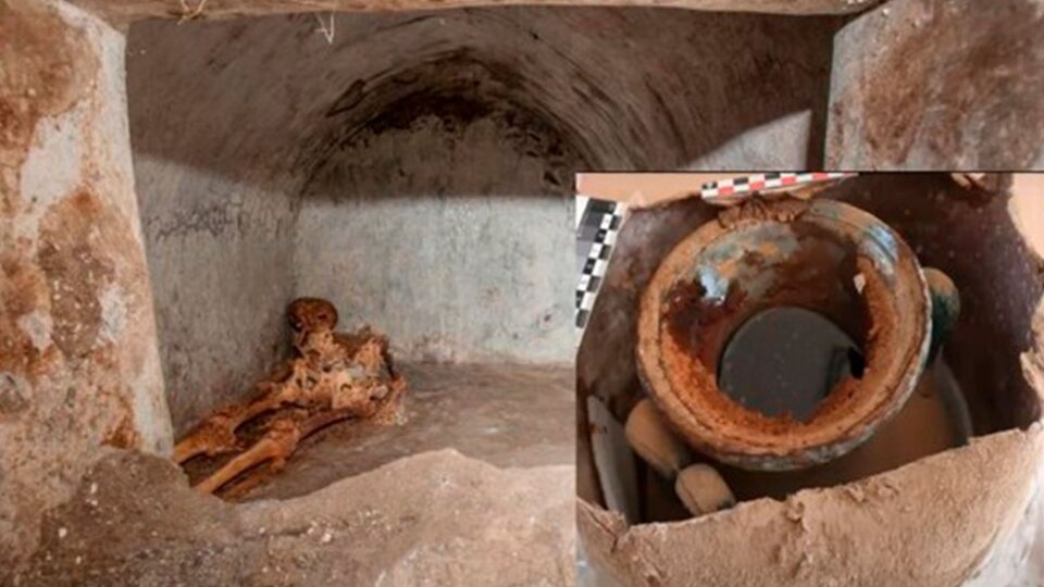 Italia: il liquido rosso trovato a Pompei potrebbe essere il vino più antico del mondo  Ha più di 2000 anni