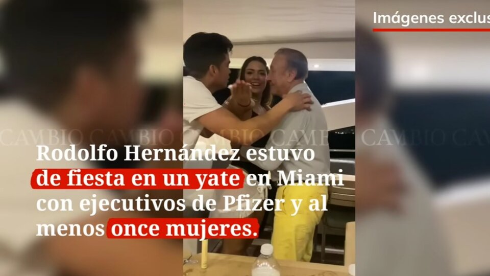 Korruption in Kolumbien: Kontroverse Videos mit Rodolfo Hernandez, der auf einem Boot in Miami feiert |  Zwei Tage vor der Wahl