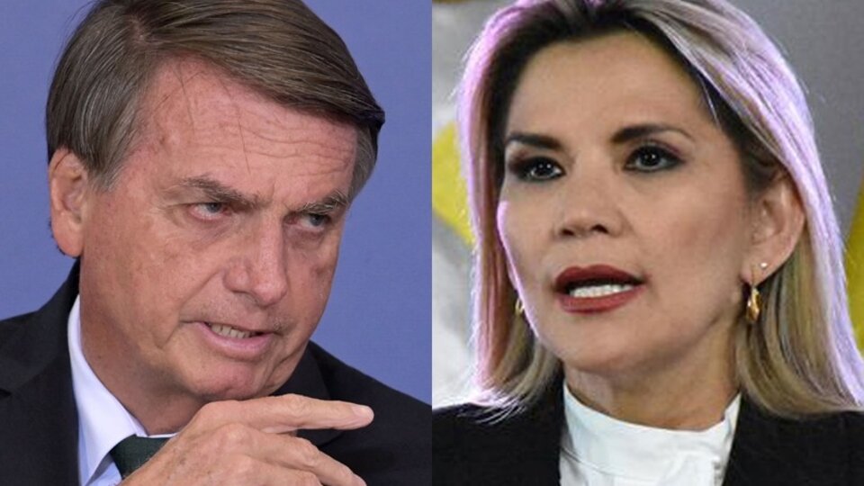 Áñez | Paulsonaro admits he had a booked meeting with the President in the presence of evangelicals from Brazil Áñez | Paulsonaro admits he had a booked meeting with the President in the presence of evangelicals from Brazil