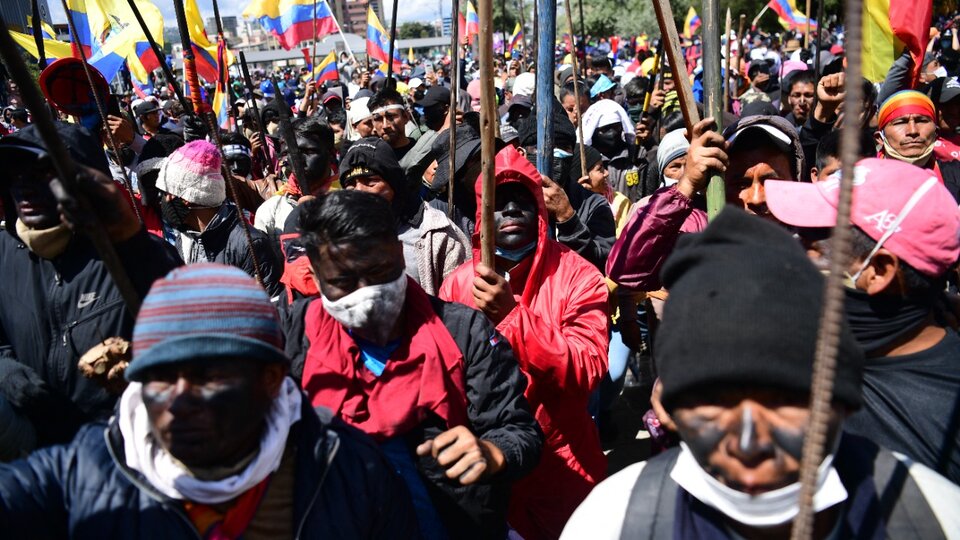 Ecuador: “Lasso oot, oot”, il grido che risuona per le strade |  La voce degli eroi della protesta che occupano la capitale e altre parti del Paese