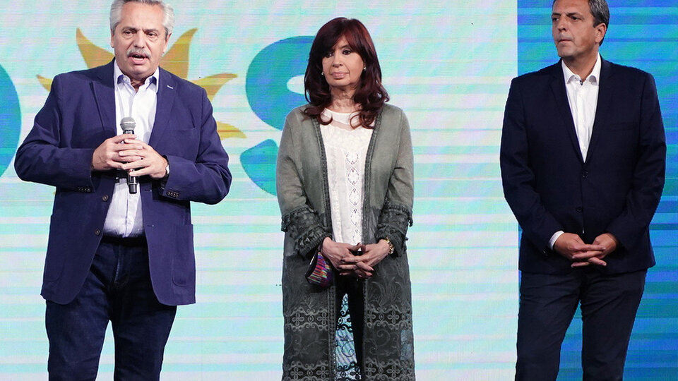 Alberto Fernández, Cristina Kirchner y Sergio Massa volvieron a reunirse en  Olivos | Nueva cumbre tripartita del Frente de Todos | Página12