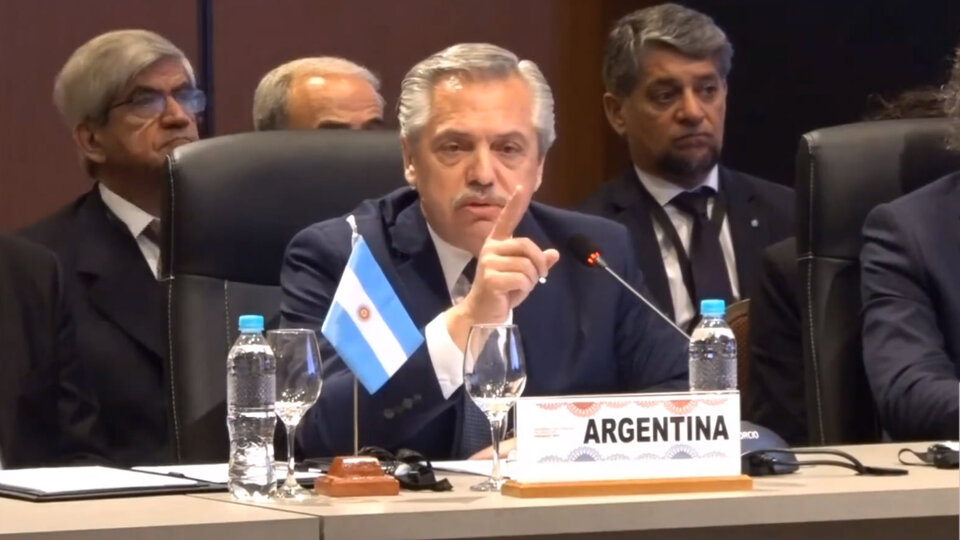 Alberto Fernandez al Vertice del Mercosur |  Dobbiamo rendere forte il Mercosur.