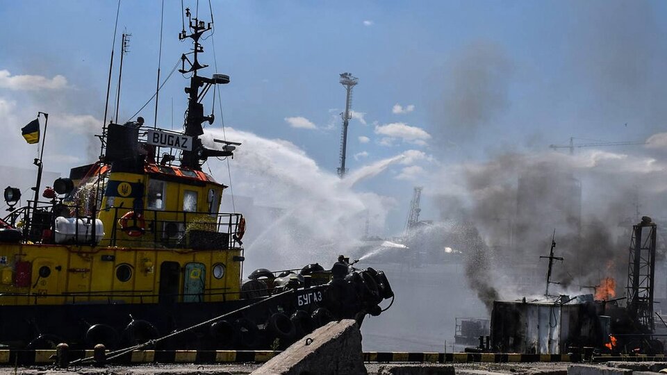Accusano la Russia di bombardare un porto ucraino |  Dopo l’accordo per consentire a Kiev di esportare grano