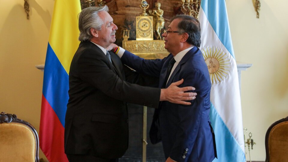 Behind the scenes of the meeting between Alberto Fernandez and Gustavo Pedro |  Support for “total peace” in Colombia and new challenges for “Latin American integration”.