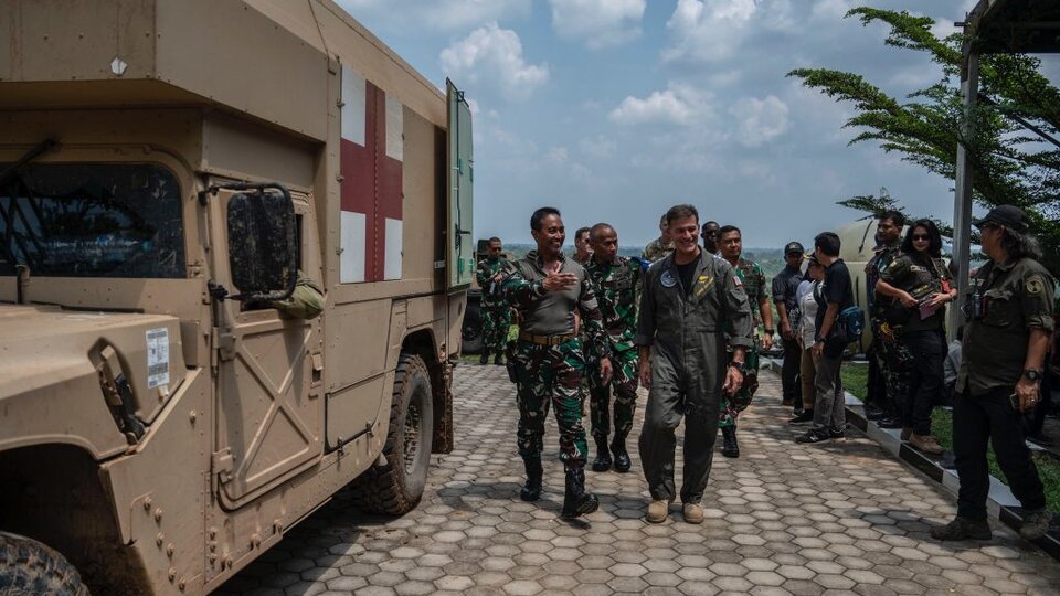 Maniobras militares de aliados asiáticos de EE.UU.  | En Indonesia