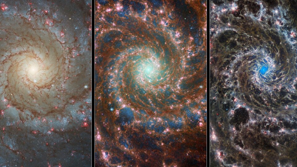 Las imágenes del telescopio James Webb que revelan detalles de la ...