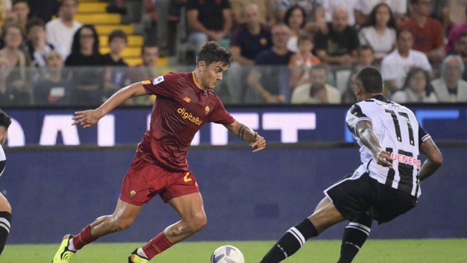 Serie A italiana: l’Udinese infligge un duro colpo alla Roma di Dybala |  Roberto Pereira di Tucumán ha contribuito con un gol alla vittoria contro la squadra della capitale