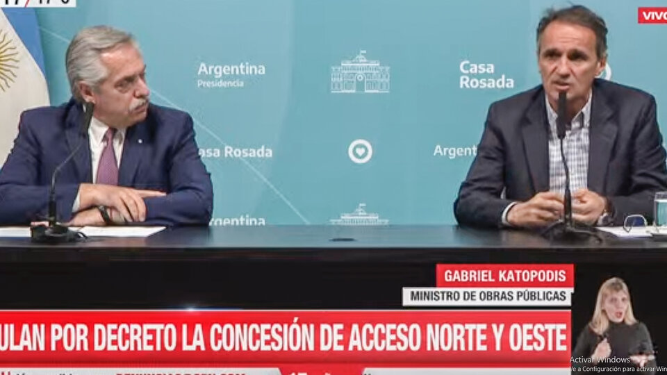 Alberto Fernández anunció la nulidad de los contratos firmados por Macri que dolarizaron los peajes