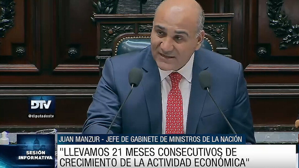 Manzur en Diputados: “sin paz social no puede haber estabilidad macroeconómica” | Presentó un informe de casi 2.200 páginas