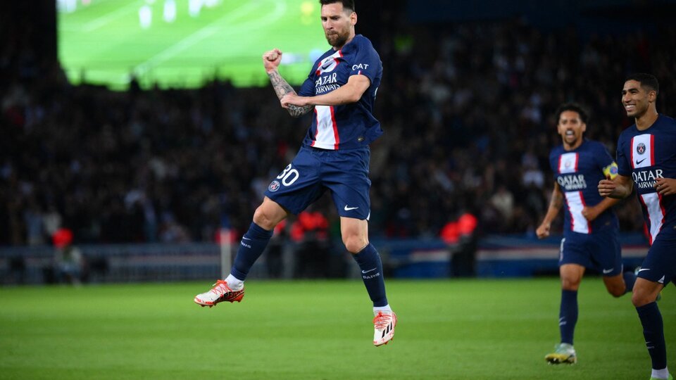 Championnat de France : Un superbe but sur coup franc de Messi et une nouvelle victoire pour le PSG |  La star argentine a fait un bon match lors de la victoire 2-1 contre Nice