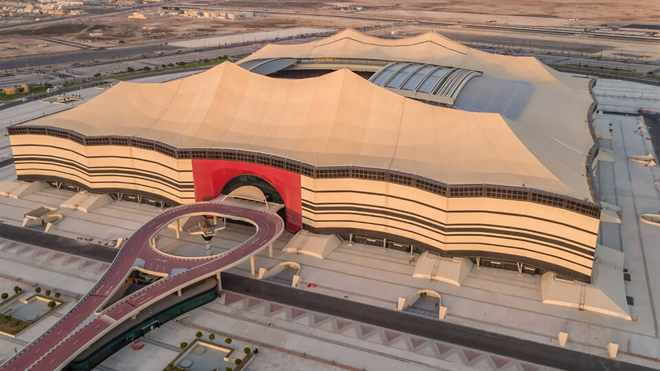 Qatar 2022: Al Bayt, la espectacular tienda beduina sede del ...