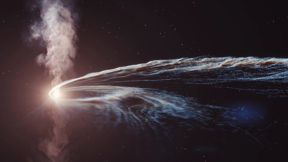 Un buco nero ha “fatto esplodere” una stella tre anni dopo la sua distruzione |  Un fenomeno distante 665 milioni di anni luce