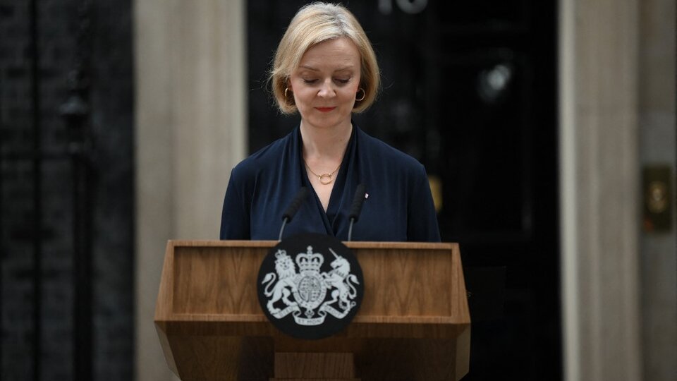 Reino Unido: Liz Truss renunció como primera ministra |  Duró apenas 45 días en el cargo, un récord en la historia británica